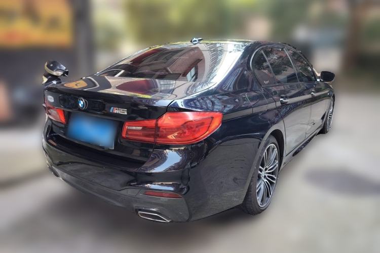 Used BMW 5 Series 2018 530Li Luxury Edition M Sport Package Rear Right 45 Deg
