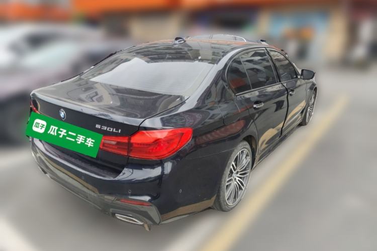 Used BMW 5 Series 2018 Restyled 530Li Luxury Edition M Sport Package Rear Right 45 Deg