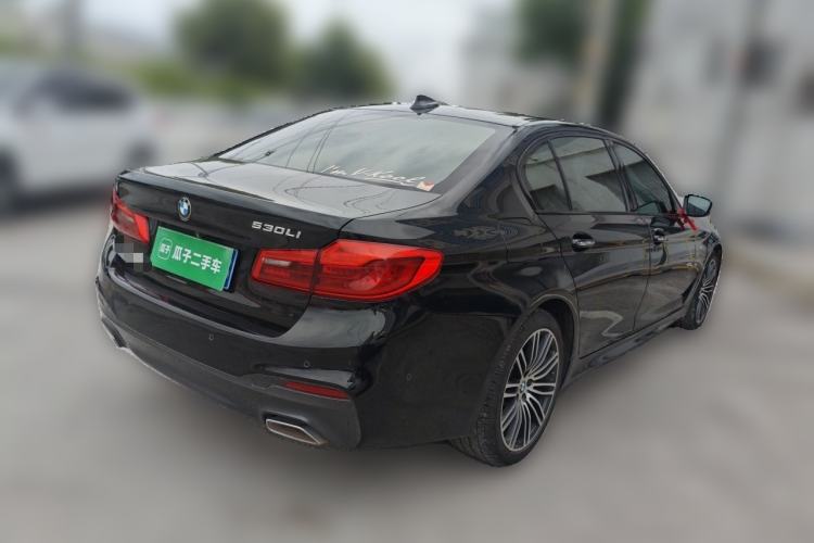 Used BMW 5 Series 2018 Restyled 530Li Leading Edition M Sport Package Rear Right 45 Deg