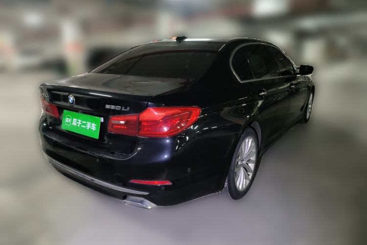 Used BMW 5 Series 2018 Revised Version 530Li Leading Edition Luxury Package Rear Right 45 Deg