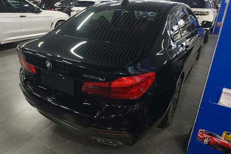 Used BMW 5 Series 2018 530Li Luxury Edition M Sport Package Rear Right 45 Deg