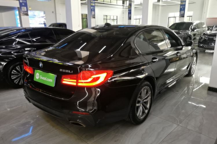 Used BMW 5 Series 2018 525Li M Sport Package Rear Right 45 Deg