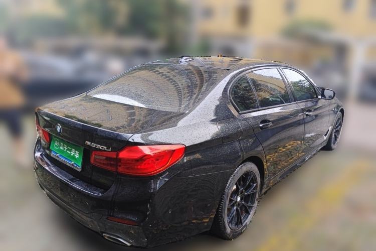 Used BMW 5 Series 2018 530Li Luxury Edition M Sport Package Rear Right 45 Deg