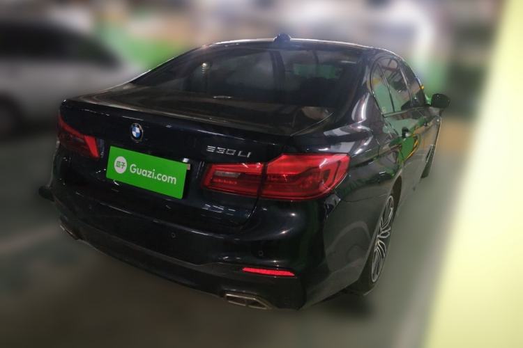 Used BMW 5 Series 2018 Restyled 530Li Leading Edition M Sport Package Rear Right 45 Deg