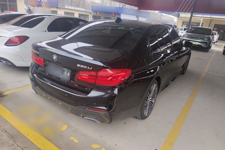 Used BMW 5 Series 2018 Restyled 530Li Leading Edition M Sport Package Rear Right 45 Deg
