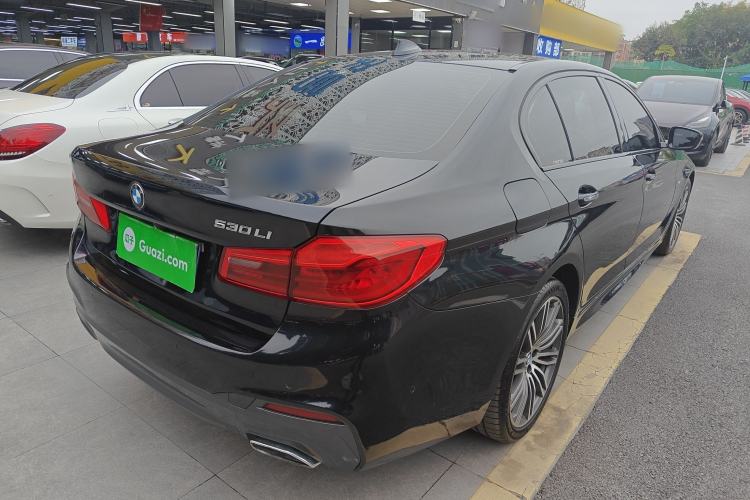 Used BMW 5 Series 2018 Restyled 530Li Leading Edition M Sport Package Rear Right 45 Deg