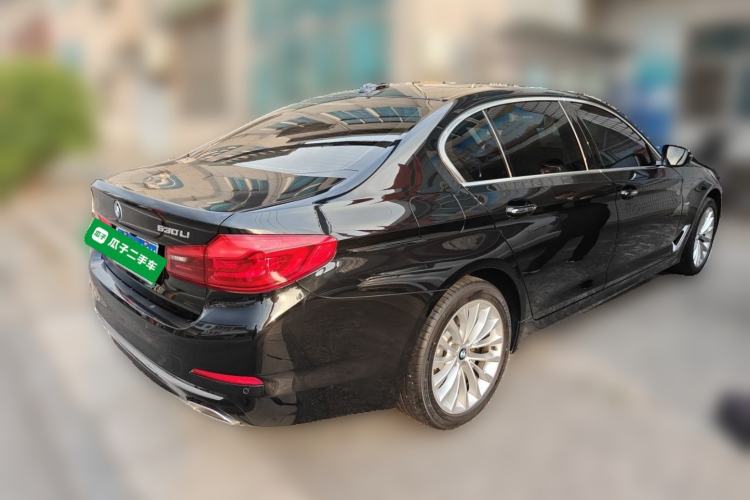 Used BMW 5 Series 2018 Revised Version 530Li Leading Edition Luxury Package Rear Right 45 Deg