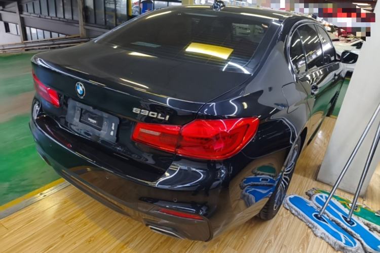 Used BMW 5 Series 2018 Restyled 530Li Luxury Edition M Sport Package Rear Right 45 Deg