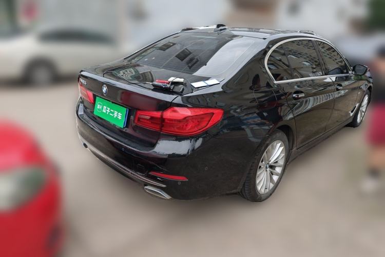 Used BMW 5 Series 2018 Revised Version 530Li Leading Edition Luxury Package Rear Right 45 Deg