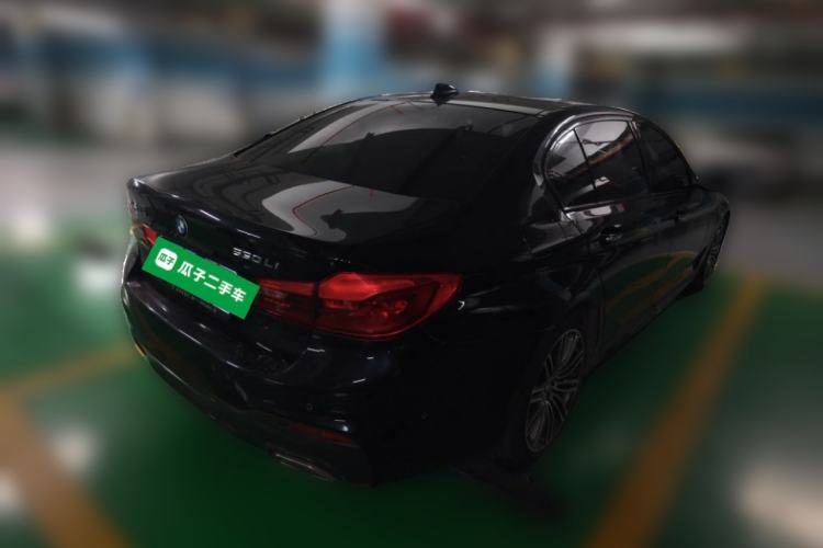 Used BMW 5 Series 2018 Restyled 530Li Leading Edition M Sport Package Rear Right 45 Deg