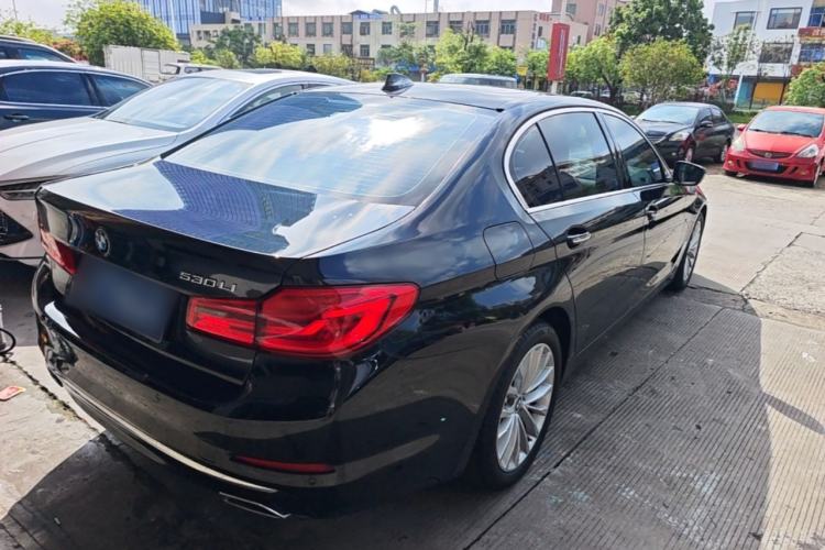 Used BMW 5 Series 2018 Revised Version 530Li Leading Edition Luxury Package Rear Right 45 Deg