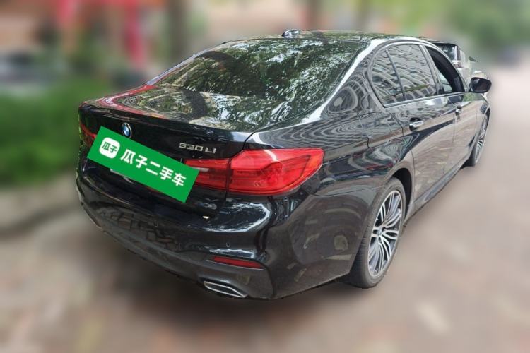 Used BMW 5 Series 2018 Restyled 530Li Leading Edition M Sport Package Rear Right 45 Deg