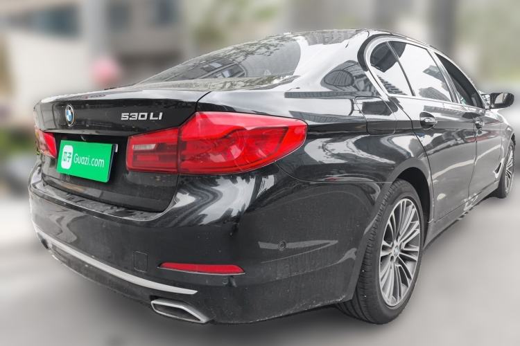 Used BMW 5 Series 2018 530Li Luxury Edition Premium Package Rear Right 45 Deg
