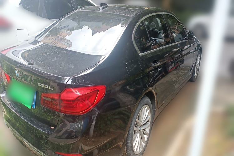 Used BMW 5 Series 2018 530Li Leading Edition Luxury Package Rear Right 45 Deg