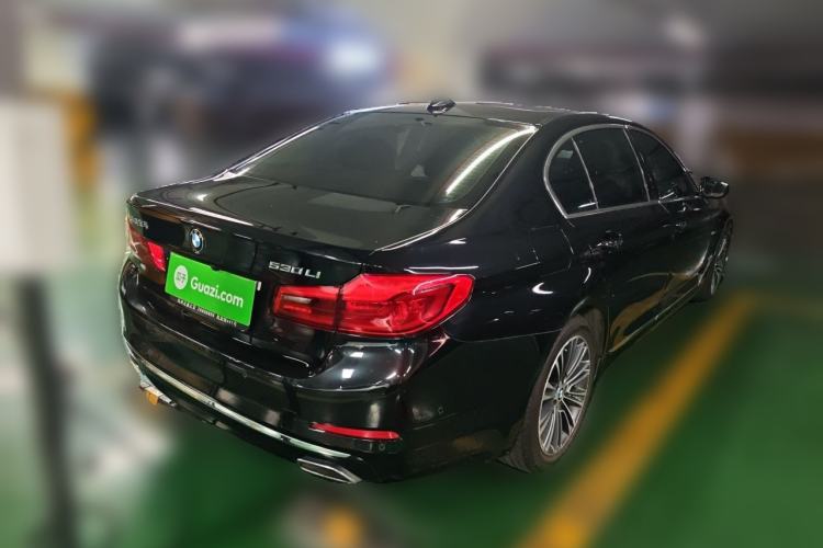 Used BMW 5 Series 2018 Facelifted 530Li Luxury Edition Premium Package Rear Right 45 Deg