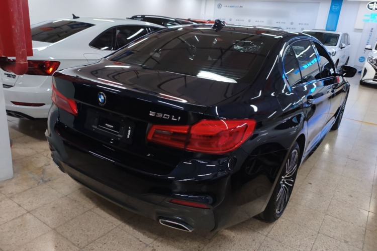 Used BMW 5 Series 2018 Restyled 530Li Luxury Edition M Sport Package Rear Right 45 Deg