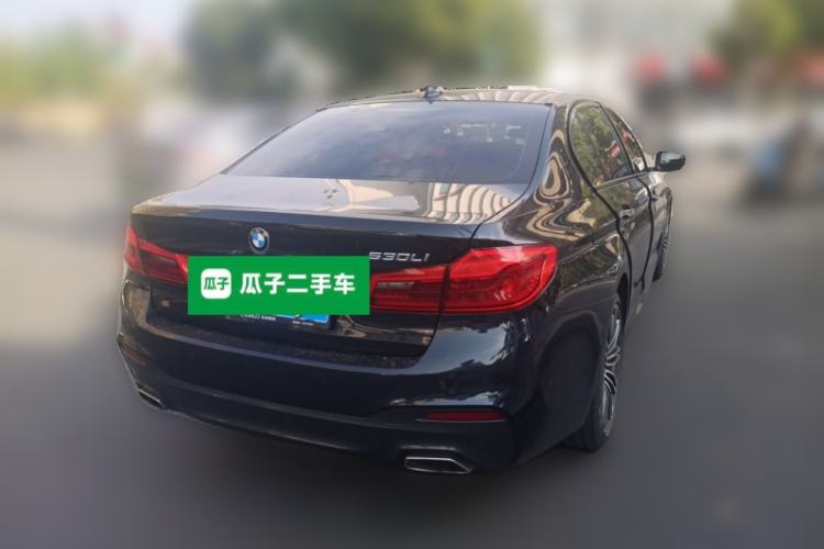 Used BMW 5 Series 2018 Restyled 530Li Leading Edition M Sport Package Rear Right 45 Deg