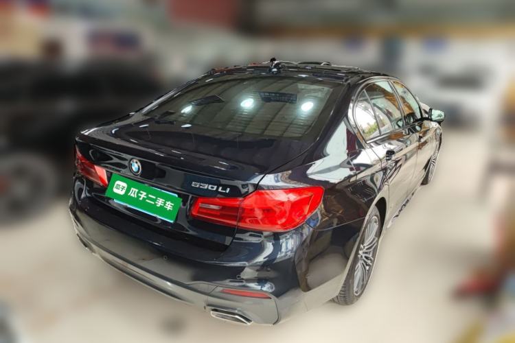 Used BMW 5 Series 2018 Restyled 530Li Leading Edition M Sport Package Rear Right 45 Deg