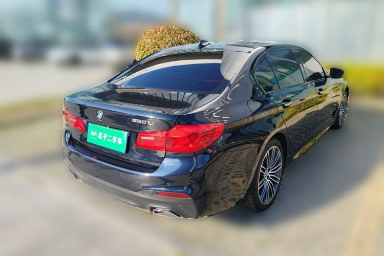 Used BMW 5 Series 2018 Restyled 530Li Luxury Edition M Sport Package Rear Right 45 Deg