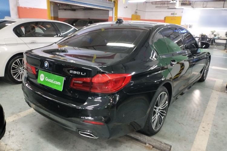 Used BMW 5 Series 2018 Restyled 530Li Leading Edition M Sport Package Rear Right 45 Deg