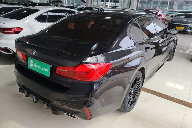 Used BMW 5 Series 2018 530Li Leading Model M Sport Package Rear Right 45 Deg