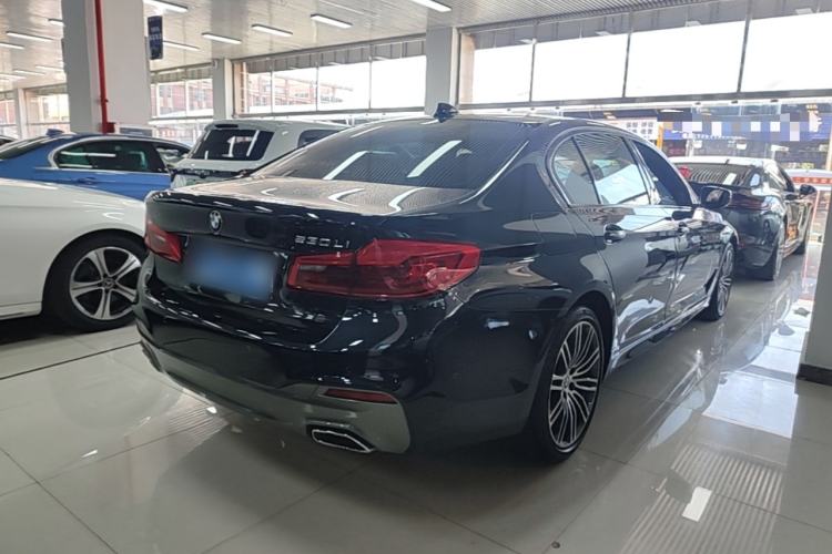 Used BMW 5 Series 2018 530Li Luxury Edition M Sport Package Rear Right 45 Deg