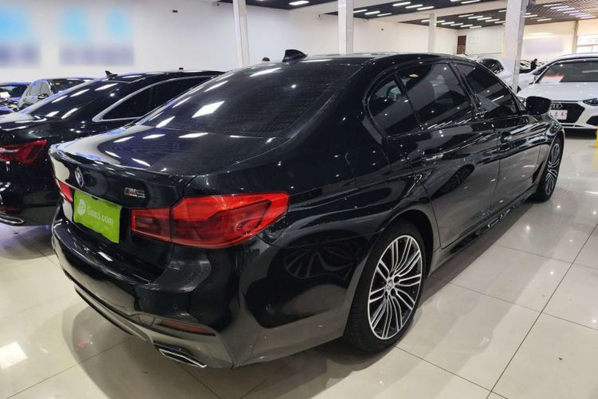 Used BMW 5 Series 2018 530Li Leading Model M Sport Package Rear Right 45 Deg