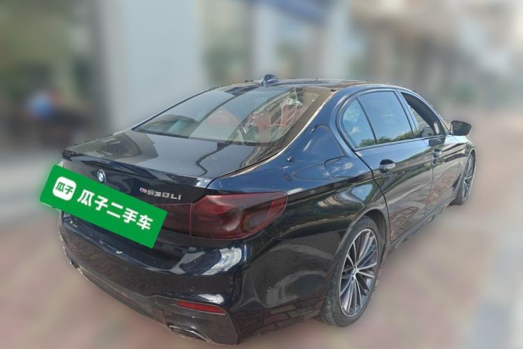 Used BMW 5 Series 2018 Restyled 530Li Leading Edition M Sport Package Rear Right 45 Deg