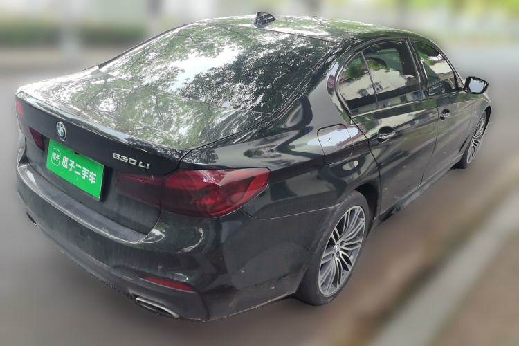Used BMW 5 Series 2018 530Li Leading Model M Sport Package Rear Right 45 Deg