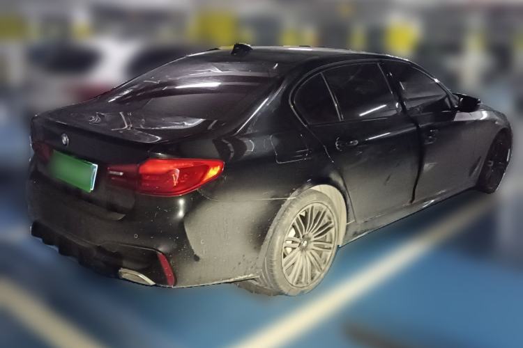 Used BMW 5 Series 2018 530Li Leading Model M Sport Package Rear Right 45 Deg