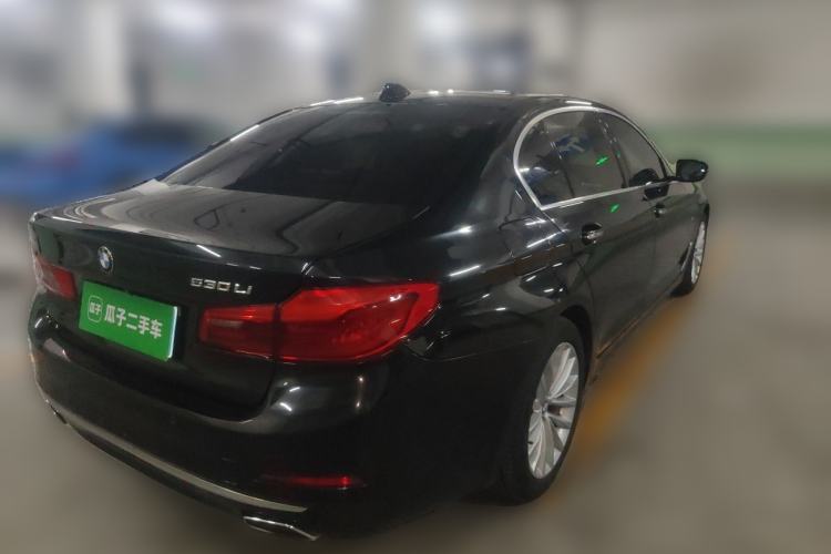 Used BMW 5 Series 2018 530Li Leading Edition Luxury Package Rear Right 45 Deg