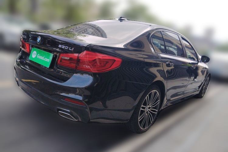 Used BMW 5 Series 2018 Restyled 530Li Leading Edition M Sport Package Rear Right 45 Deg