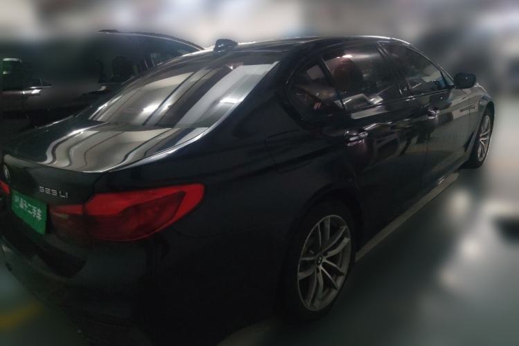 Used BMW 5 Series 2018 525Li M Sport Package Rear Right 45 Deg