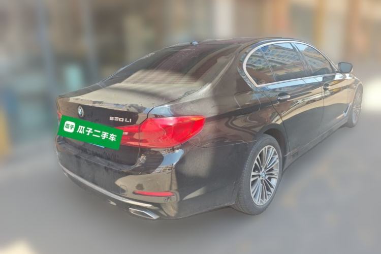 Used BMW 5 Series 2018 Revised Version 530Li Leading Edition Luxury Package Rear Right 45 Deg