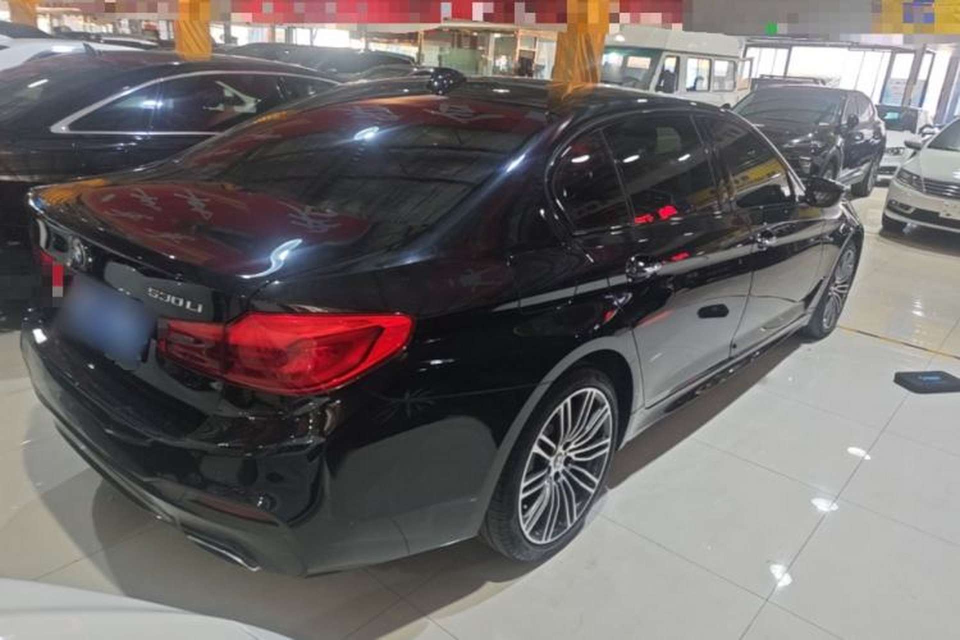 Used BMW 5 Series 2018 Restyled 530Li Leading Edition M Sport Package Rear Right 45 Deg
