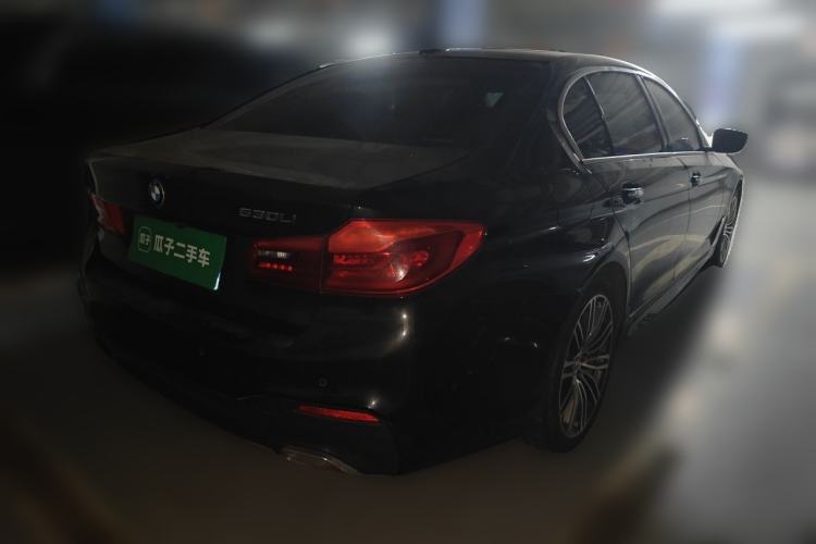 Used BMW 5 Series 2018 Restyled 530Li Leading Edition M Sport Package Rear Right 45 Deg