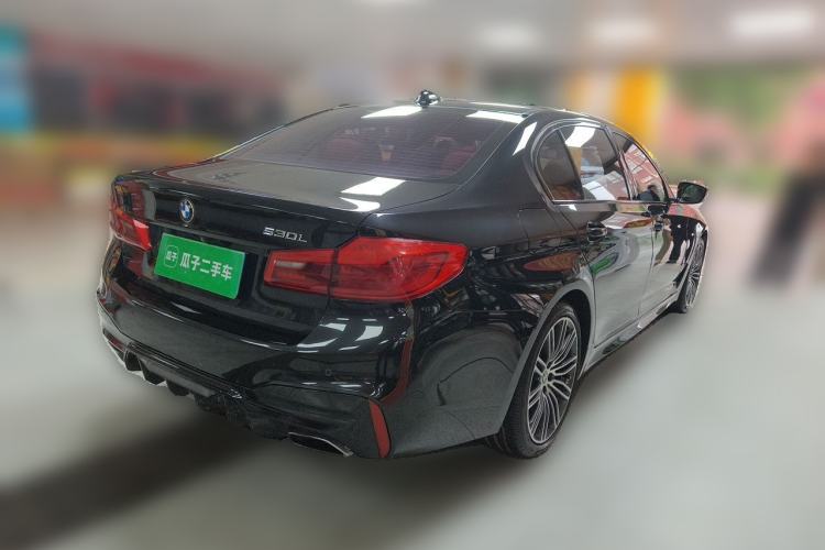 Used BMW 5 Series 2018 Restyled 530Li Luxury Edition M Sport Package Rear Right 45 Deg