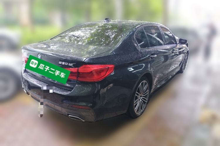 Used BMW 5 Series 2018 Restyled 530Li Leading Edition M Sport Package Rear Right 45 Deg