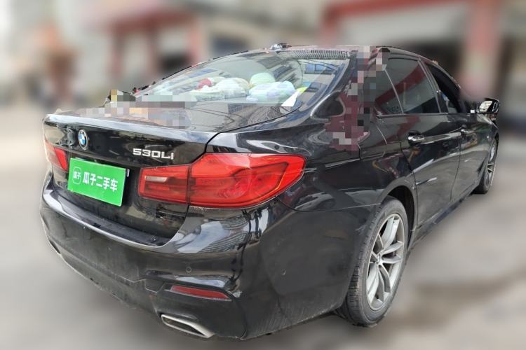 Used BMW 5 Series 2018 525Li M Sport Package Rear Right 45 Deg
