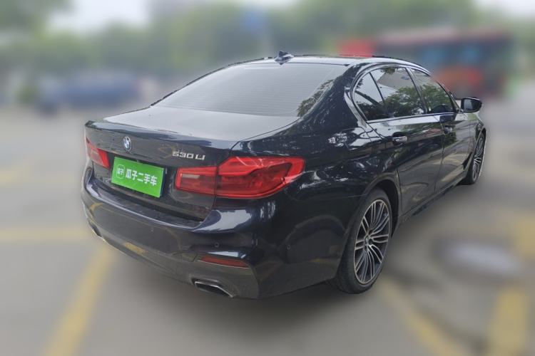 Used BMW 5 Series 2018 Restyled 530Li Luxury Edition M Sport Package Rear Right 45 Deg