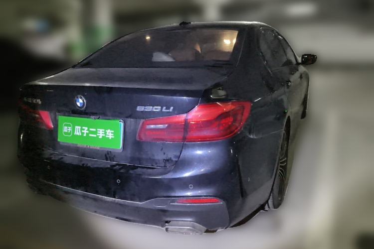 Used BMW 5 Series 2018 530Li Luxury Edition M Sport Package Rear Right 45 Deg
