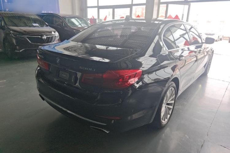 Used BMW 5 Series 2018 Revised Version 530Li Leading Edition Luxury Package Rear Right 45 Deg