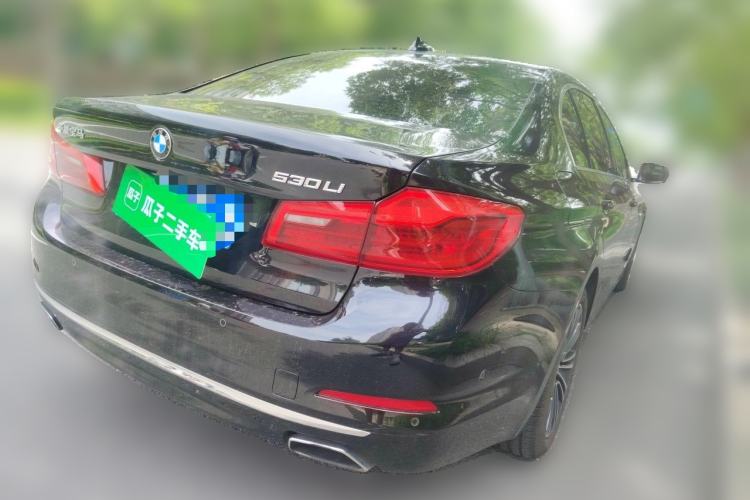 Used BMW 5 Series 2018 530Li Luxury Edition Premium Package Rear Right 45 Deg