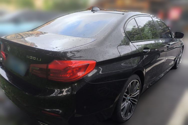 Used BMW 5 Series 2018 Restyled 530Li Leading Edition M Sport Package Rear Right 45 Deg