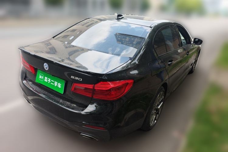 Used BMW 5 Series 2018 Restyled 530Li Leading Edition M Sport Package Rear Right 45 Deg