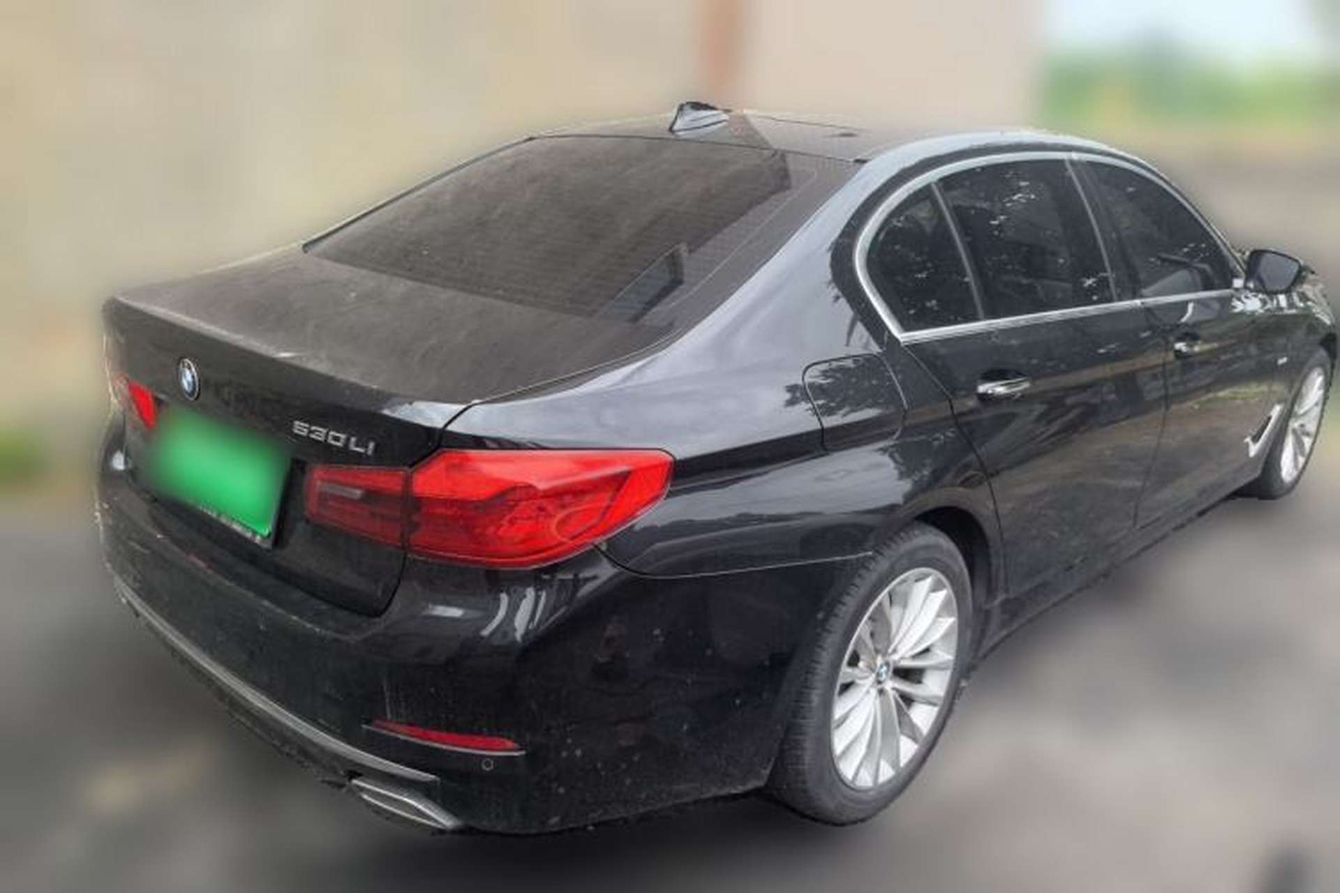 Used BMW 5 Series 2018 Revised Version 530Li Leading Edition Luxury Package Rear Right 45 Deg