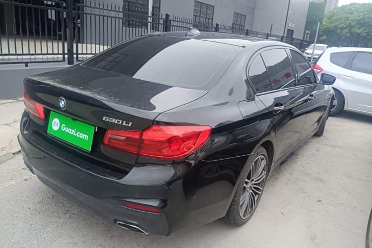 Used BMW 5 Series 2018 Restyled 530Li Leading Edition M Sport Package Rear Right 45 Deg