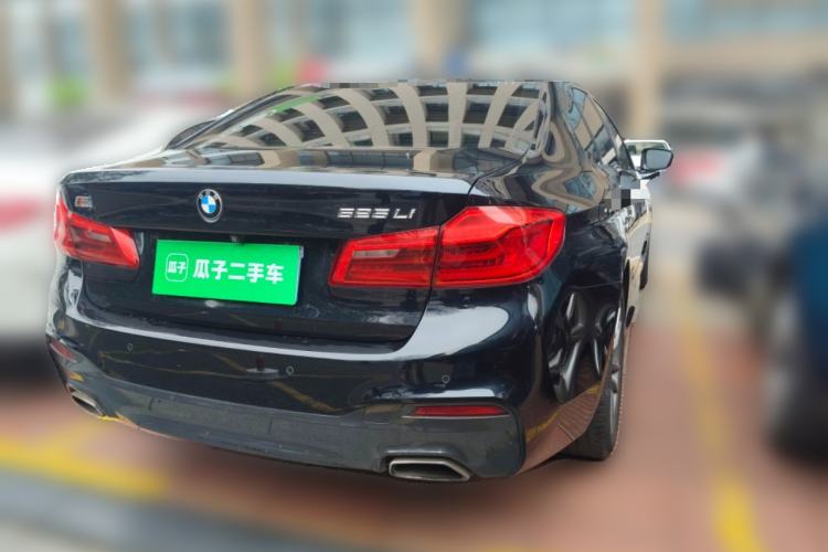 Used BMW 5 Series 2018 525Li M Sport Package Rear Right 45 Deg