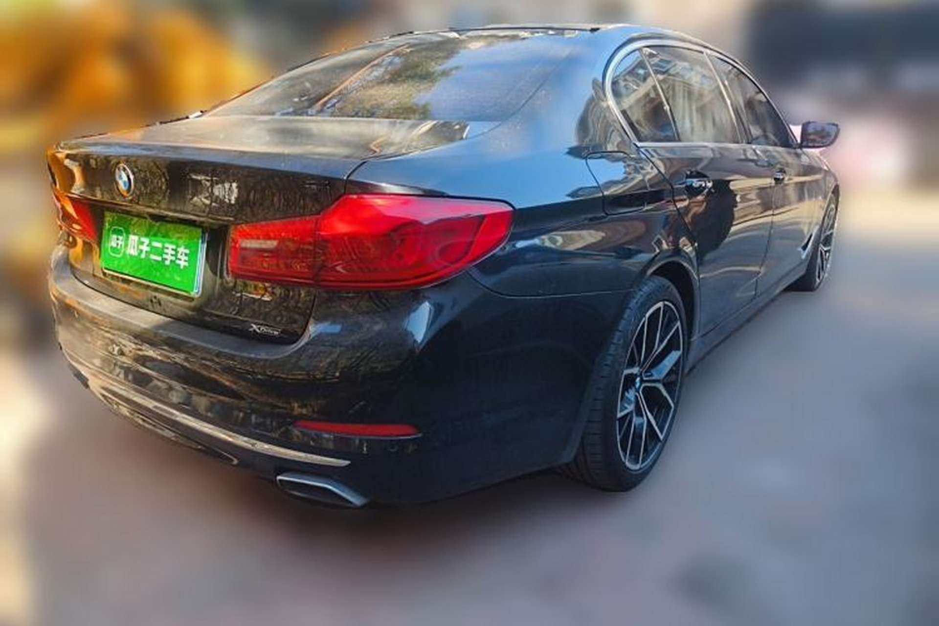 Used BMW 5 Series 2018 Revised Version 530Li Leading Edition Luxury Package Rear Right 45 Deg