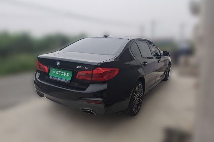 Used BMW 5 Series 2018 Restyled 530Li Leading Edition M Sport Package Rear Right 45 Deg